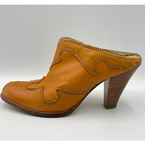 Jessica Simpson Orange Ankle Booties